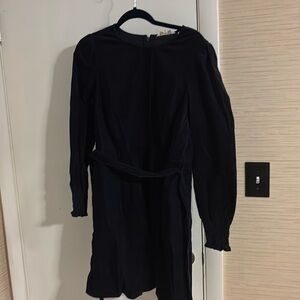 NWT navy Boden corduroy dress
